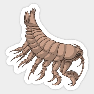 Deep Sea Giant Isopod Sticker